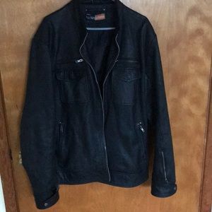Factory extreme leather jacket